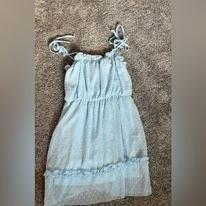 Blue lightweight dress